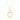 Sapphire Rainbow Design Pendant– 9KT Yellow Gold | Fine Jewelry
