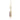 Amethyst Drop Pear Pendant – 9KT Yellow Gold | Fine Jewelry