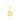 Aquamarine Halo Pendant – 9KT Yellow Gold | Fine Jewelry