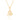 Kunzite Orchid Bloom Pendant – 9KT Yellow Gold | Fine Jewelry
