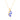 Tanzanite Floral Mandala Pendant – 9KT Yellow Gold | Fine Jewelry Yellow Gold