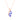 Tanzanite Floral Mandala Pendant – 9KT Yellow Gold | Fine Jewelry Rose Gold