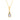 Tanzanite Celestial Pendant – 9KT Yellow Gold | Fine Jewelry