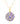 Tanzanite Floral Cluster Pendant – 9KT Yellow Gold | Fine Jewelry Yellow Gold