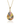 Sapphire & Diamond Cocktail Pendant – 9KT Yellow Gold | Fine Jewelry Yellow Gold