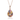Sapphire & Diamond Cocktail Pendant – 9KT Yellow Gold | Fine Jewelry Rose Gold