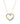 Multi-Color Sapphire Heart Pendant – 9KT Yellow Gold