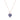 Tanzanite AA Heart Cluster Pendant – 9KT Yellow Gold | Fine Jewelry Rose Gold