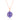 Tanzanite Radial Floral Pendant – 9KT Yellow Gold | Fine Jewelry Rose Gold