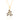 Tanzanite Asymmetrical Cluster Pendant – 9KT Yellow Gold | Fine Jewelry Yellow Gold