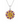 Citrine Sunflower-Inspired Pendant – 925 Sterling Silver | Fine Jewelry