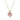 Ruby Floral Teardrop Solitaire Pendant – 9KT Yellow Gold | Fine Jewelry