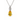 Yellow Sapphire Pendant – 9KT Yellow Gold | Fine Jewelry White Gold