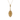Citrine Small Elongated Pendant – 9KT Yellow Gold | Fine Jewelry