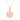 Pink Tourmaline Cluster Pendant – 9KT Yellow Gold | Fine Jewelry