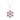 Pink Tourmaline Cluster Pendant – 9KT Yellow Gold | Fine Jewelry White Gold