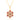 Pink Tourmaline Cluster Pendant – 9KT Yellow Gold | Fine Jewelry Yellow Gold