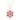 Pink Tourmaline Cluster Pendant – 9KT Yellow Gold | Fine Jewelry Rose Gold
