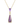 Amethyst Fancy Elongated Pendant – 9KT Yellow Gold | Fine Jewelry Yellow Gold