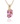 Pink Sapphire Cluster Pendant – 9KT Yellow Gold | Fine Jewelry Yellow Gold