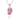 Pink Sapphire Cluster Pendant – 9KT Yellow Gold | Fine Jewelry White Gold