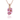 Pink Sapphire Cluster Pendant – 9KT Yellow Gold | Fine Jewelry Rose Gold