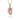 Pink Sapphire Cluster Pendant – 9KT Yellow Gold | Fine Jewelry