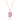 Pink Sapphire Cluster Pendant – 9KT Yellow Gold | Fine Jewelry Rose Gold