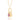 Pink Sapphire Solitaire Pendant – 9KT Yellow Gold | Fine Jewelry