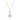 Pink Sapphire Solitaire Pendant – 9KT Yellow Gold | Fine Jewelry