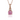 Pink Sapphire Solitaire Pendant – 9KT Yellow Gold | Fine Jewelry Rose Gold