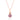 Pink Sapphire Solitaire Pendant – 9KT Yellow Gold | Fine Jewelry Rose Gold