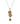 Citrine With Madeira Citrine 3.10ctw Pendant With Chain In 925 Sterling Silver