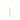Morganite Three-Stone Pendant – 9KT Yellow Gold | Fine Jewelry