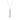 Morganite Three-Stone Pendant – 9KT Yellow Gold | Fine Jewelry White Gold