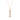 Morganite Three-Stone Pendant – 9KT Yellow Gold | Fine Jewelry Rose Gold