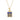 Blue Sapphire & Enamel Gift Box Pendant in 925 Sterling Silver