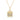 Blue Sapphire & Enamel Gift Box Pendant in 925 Sterling Silver