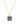 Blue Sapphire 0.50ctw Pendant With Chain In 925 Sterling Silver