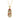 White Zircon with Enamel Snowman Pendant in 925 Sterling Silver