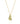 Multi Gemstone 0.40ctw Pendant With Chain In 925 Sterling Silver