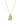Multi Gemstone 0.40ctw Pendant With Chain In 925 Sterling Silver