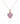 Kunzite With Diamond EF-VS 5.20ctw Pendant With Chain In 9KT Yellow Gold