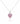 Kunzite With Diamond EF-VS 5.20ctw Pendant With Chain In 9KT Yellow Gold