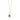 Garnet Oval Pendant – 9KT Yellow Gold | Fine Jewelry