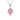 Pink Sapphire Cluster Pendant – 9KT Yellow Gold | Fine Jewelry White Gold