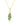Tsavorite Leaf Cluster Pendant – 9KT Yellow Gold | Fine Jewelry Yellow Gold