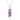 Amethyst Bypass-inspired Pendant – 925 Sterling Silver | Fine Jewelry