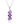 Amethyst Bypass-inspired Pendant – 925 Sterling Silver | Fine Jewelry