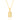 Pink Sapphire Pendant – 9KT Yellow Gold | Luxury Jewelry